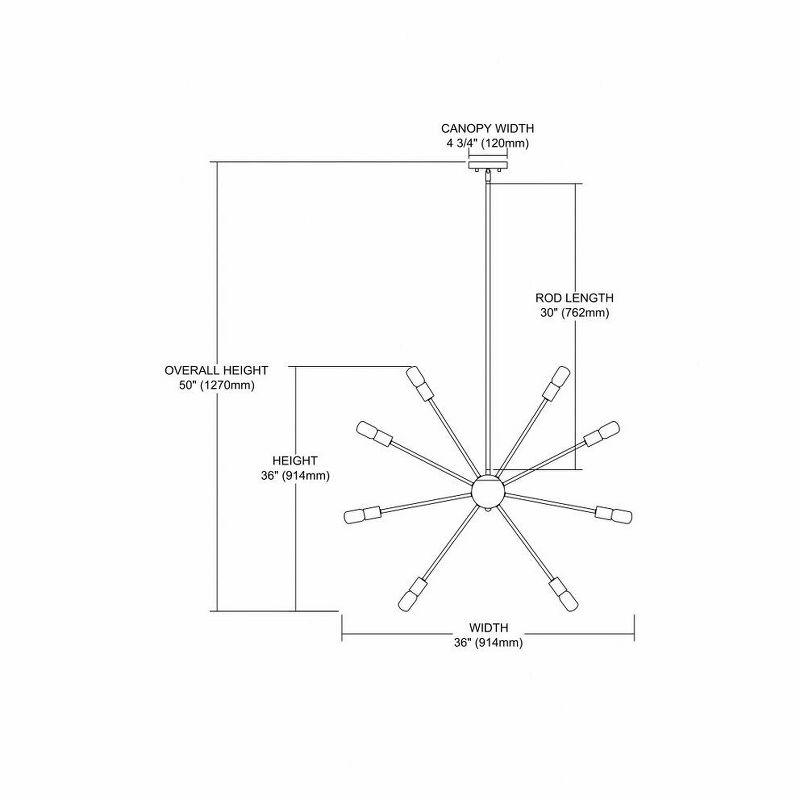Elk Home Delphine 24 - Light Chandelier in  Oil Rubbed Bronze