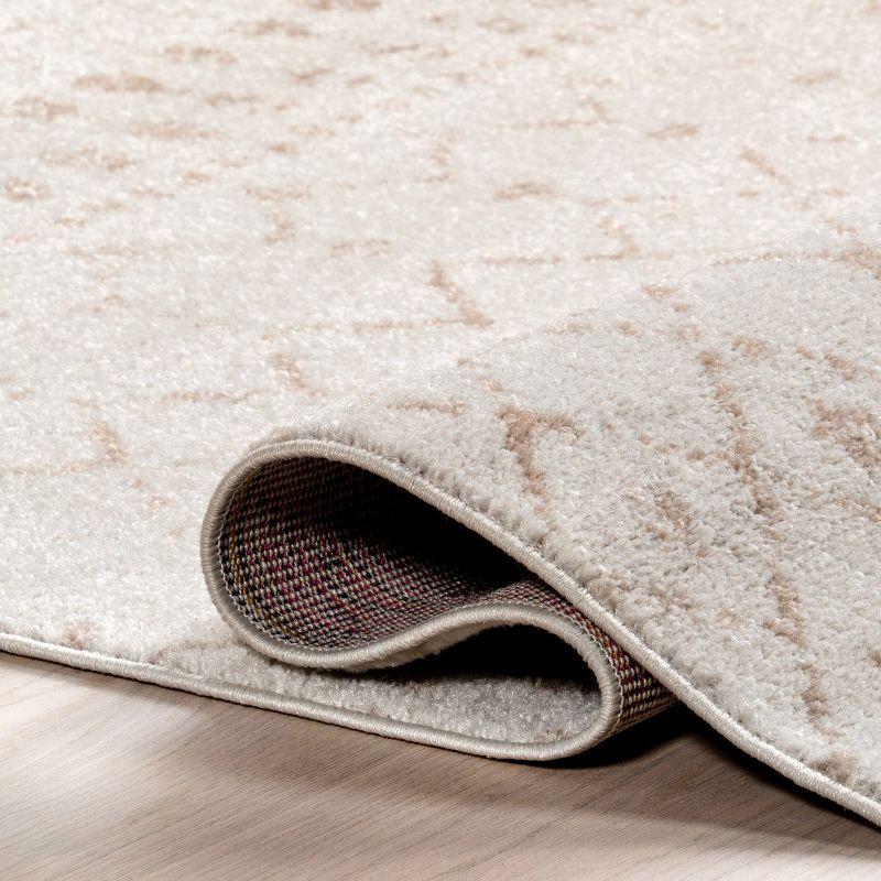 Nuloom Moroccan Blythe Indoor Area Rug, Round 6', Neutral