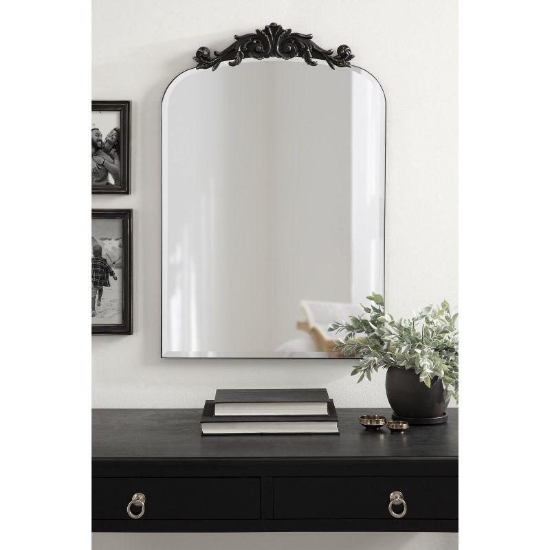 Kate and Laurel Arendahl Beveled Frameless Arch Mirror