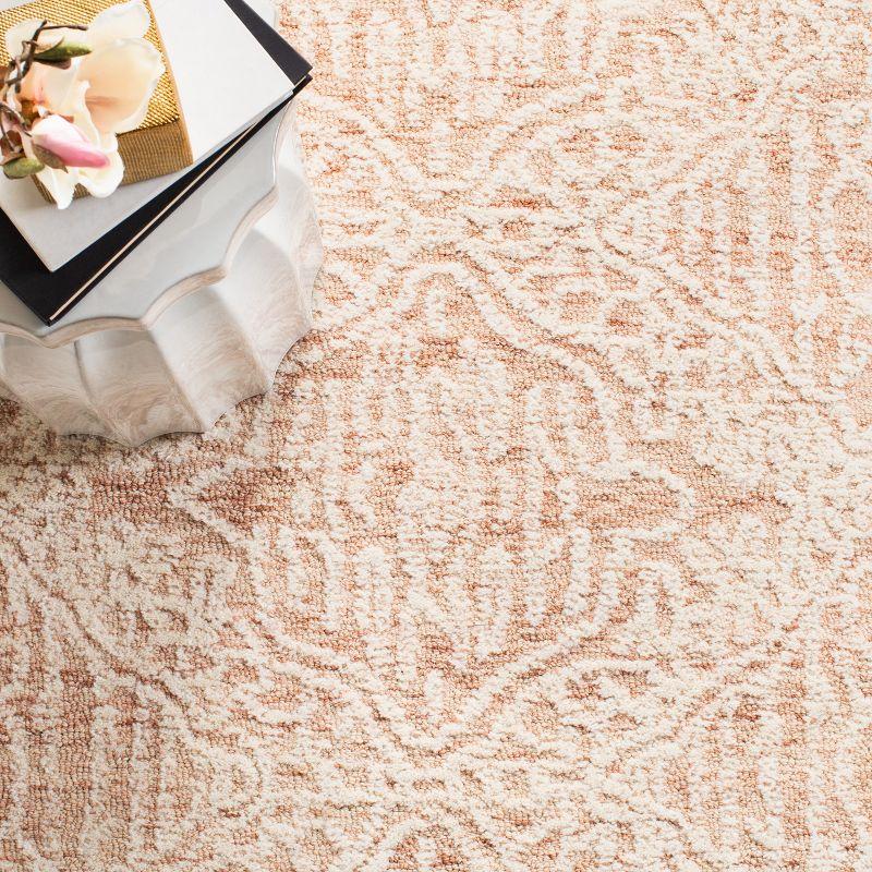 Capri CPR613 Hand Tufted Area Rug - Rust/Ivory - 4'x6' - Safavieh.