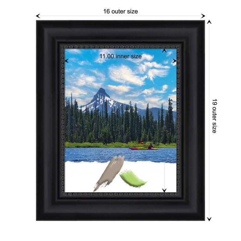 Amanti Art Astor Black Picture Frame