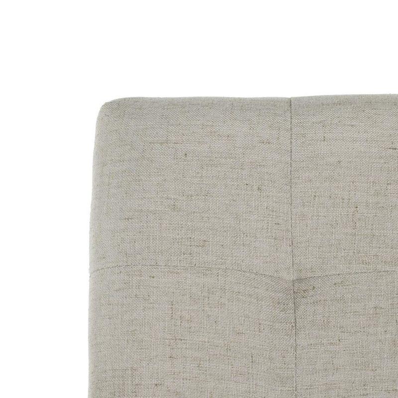 Nikita Counter Stool (Set of 2) - BST6303 - Light Grey/Espresso - Safavieh