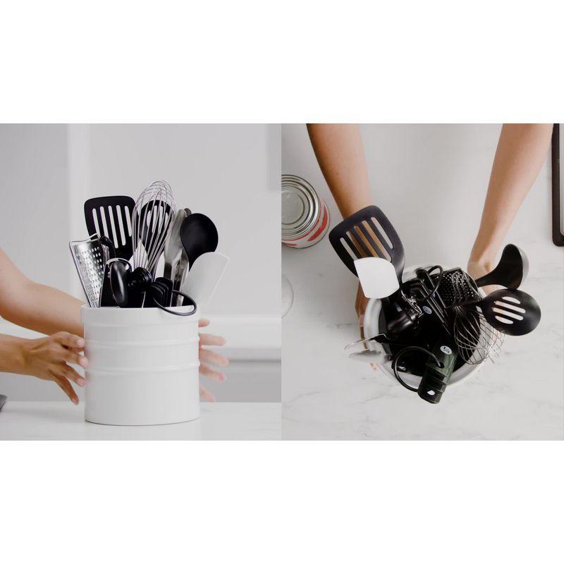 OXO 17pc Culinary and Utensil Set: Kitchen Utensils, Nylon & Stainless Steel, Adult Cooking Tools, Hand Wash