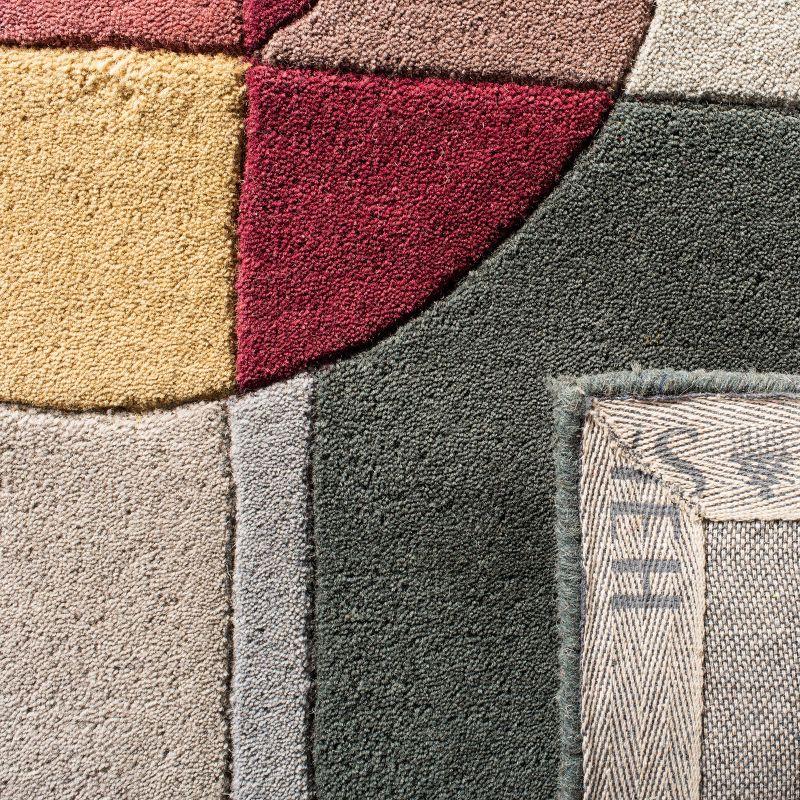 Rodeo Drive RD845 Hand Tufted Indoor Accent Rug - 2'3"x4' - Blue/Multi - Safavieh
