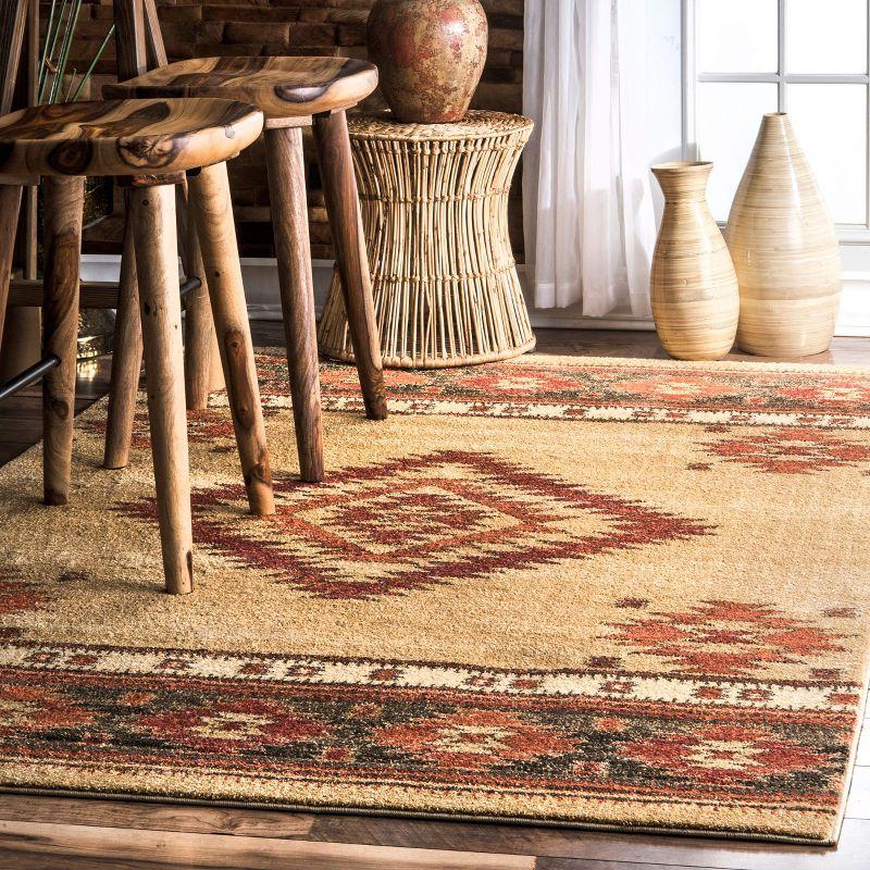 Nuloom Global Diamond Margene Indoor Area Rug