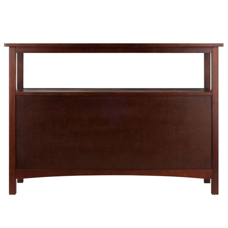 Colby Buffet Cabinet Walnut - Winsome