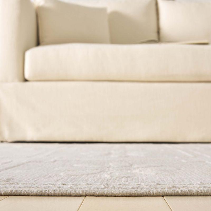 Martha Stewart Rugs Martha Stewart Hand Knotted Linen Floral Rug