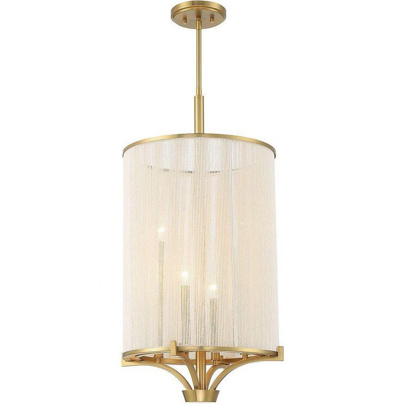 Wynwood 4-Light Chandelier in Warm Brass