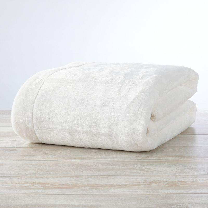FreshFolds Ultra Soft Plush Sherpa Reversible Blanket