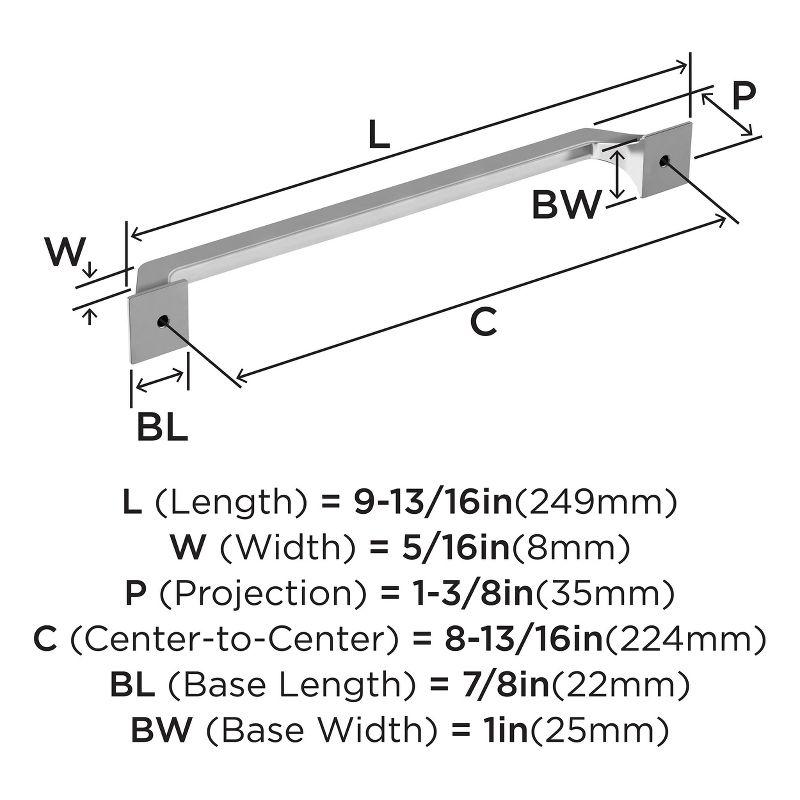 Exceed 8 13/16" Center to Center Arch Pull