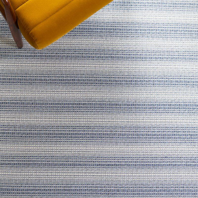 Augustine AGT501 Machine Made Indoor Area Rug - Ivory/Navy - 5'x7'-7" - Safavieh