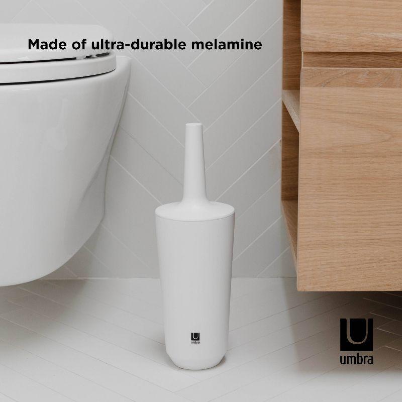 Umbra Corsa Melamine Toilet Brush And Holder