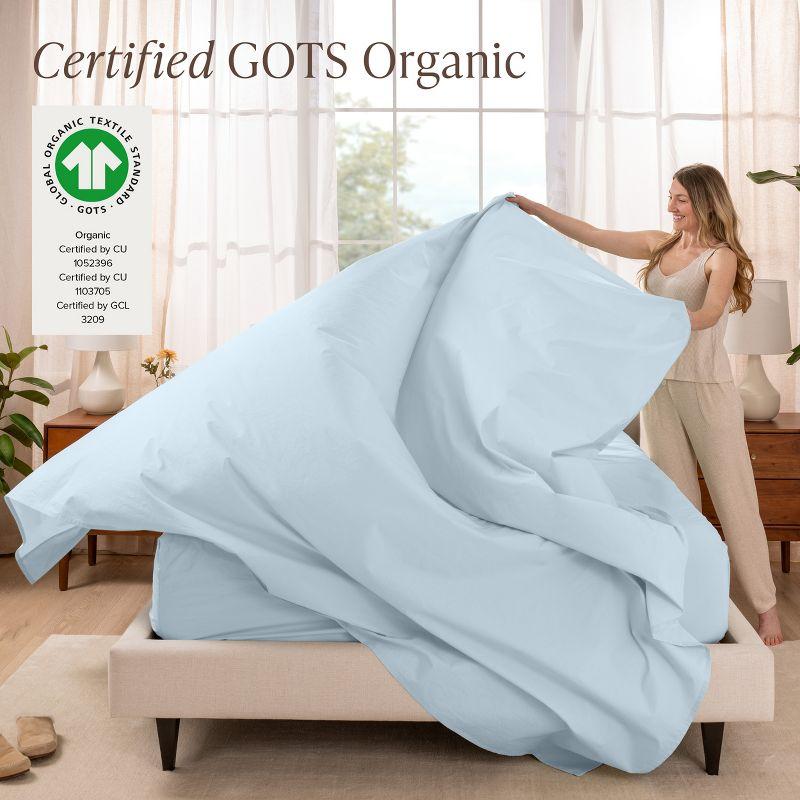 Bare Home 100% Cotton Percale Sheet Set
