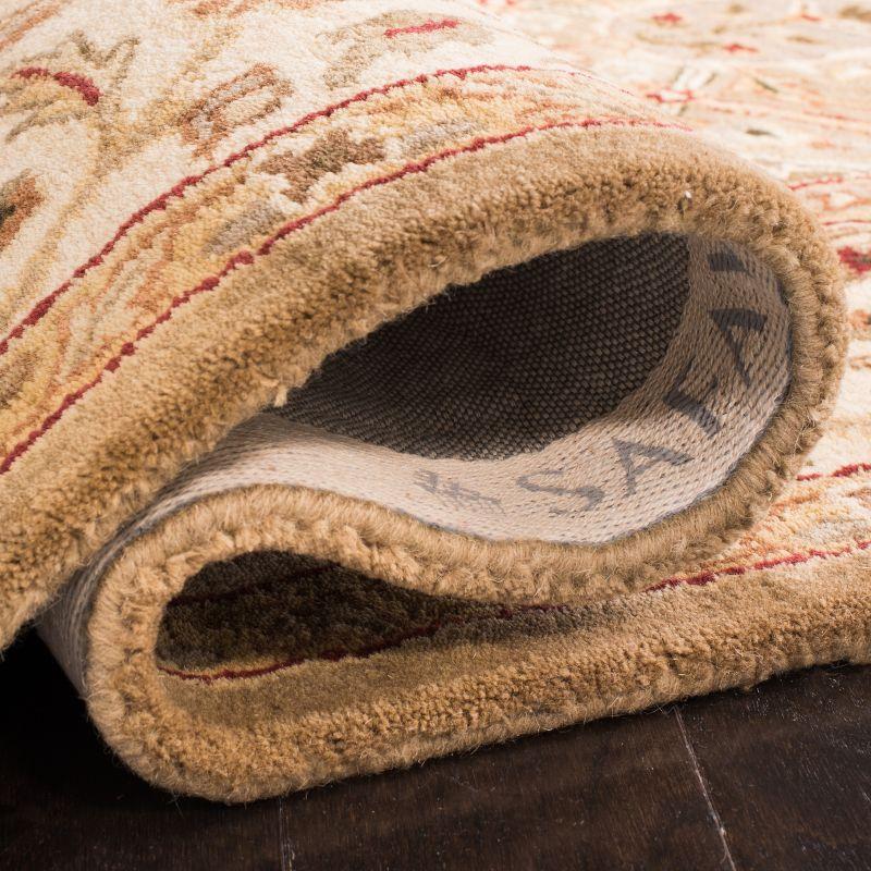Persian Legend PL819 Hand Tufted Indoor Accent Rug - 4'x6' - Light Green/Beige - Safavieh