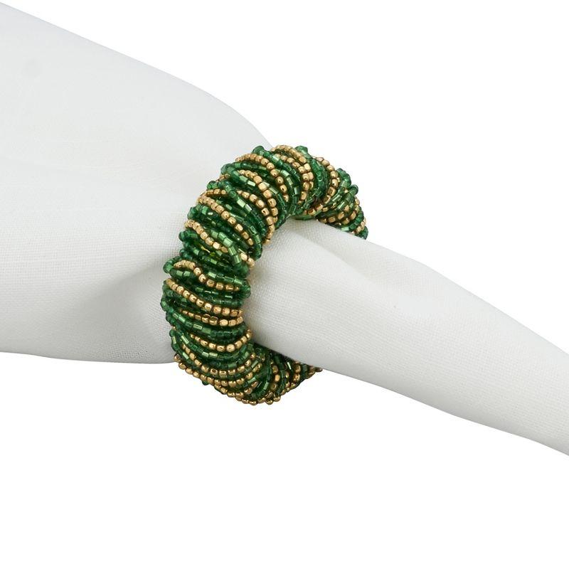 Glass Beads Napkin Ring