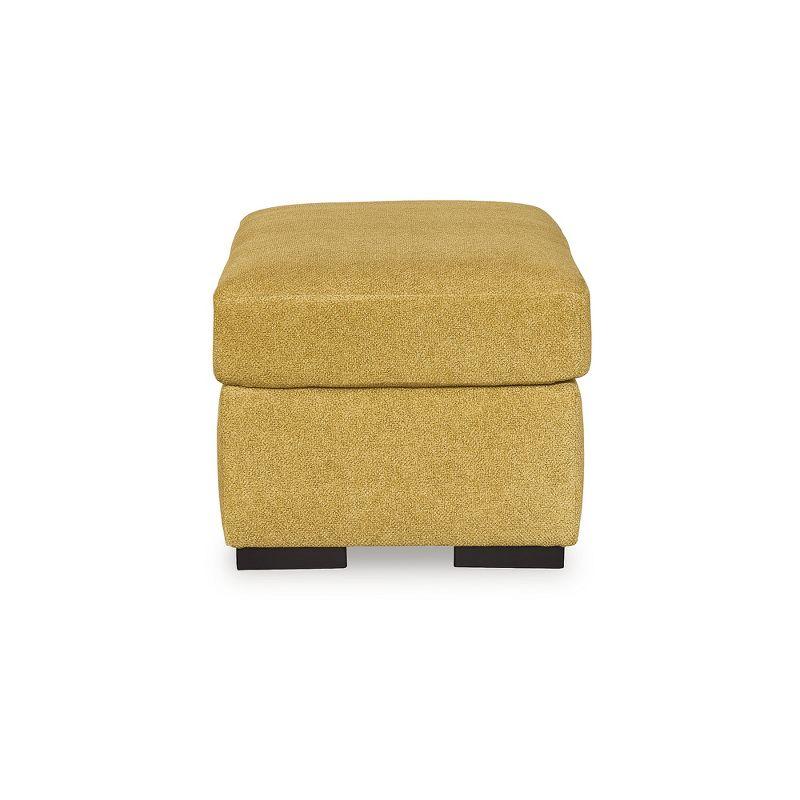 Signature Design by Ashley Keerwick Modern Ottoman, Sunflower Yellow