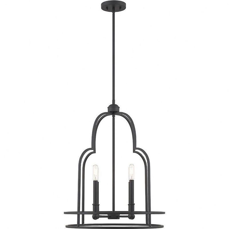 Savoy House Diplomat 4 - Light Pendant in  Matte Black