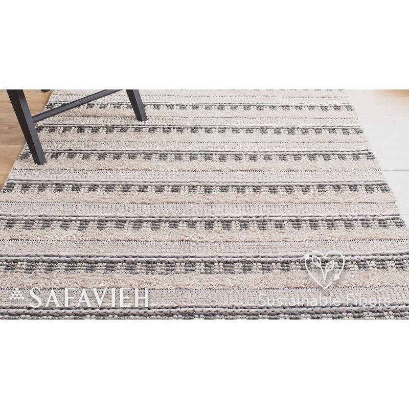 Ivory Coast Elegance Hand-Tufted Wool & Cotton 27" Runner Rug