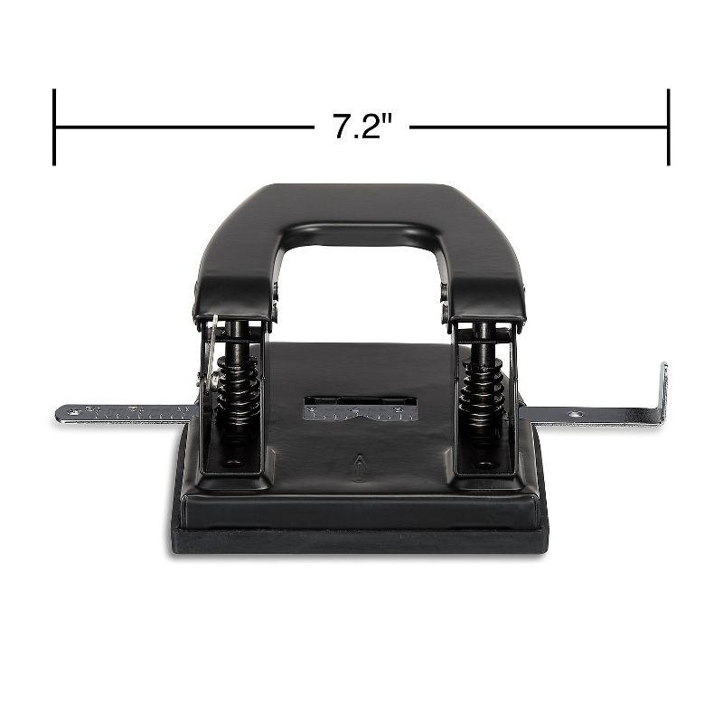 MyOfficeInnovations 2-Hole Punch 28 Sheet Capacity Black (26637-CC) 799825
