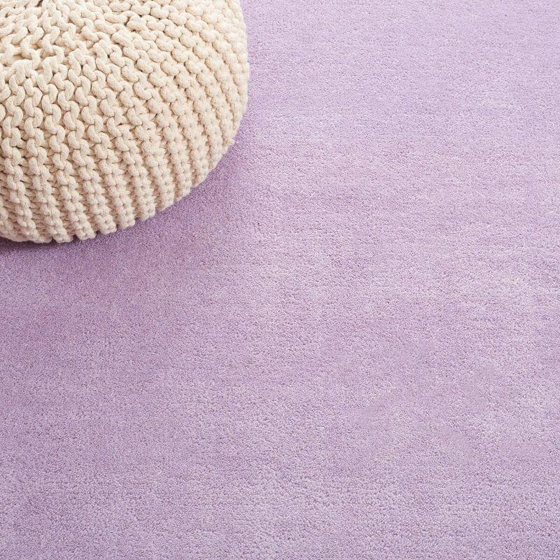 Bella BEL151 Hand Tufted Area Rug - Lavander/Ivory - 6'x9' - Safavieh.