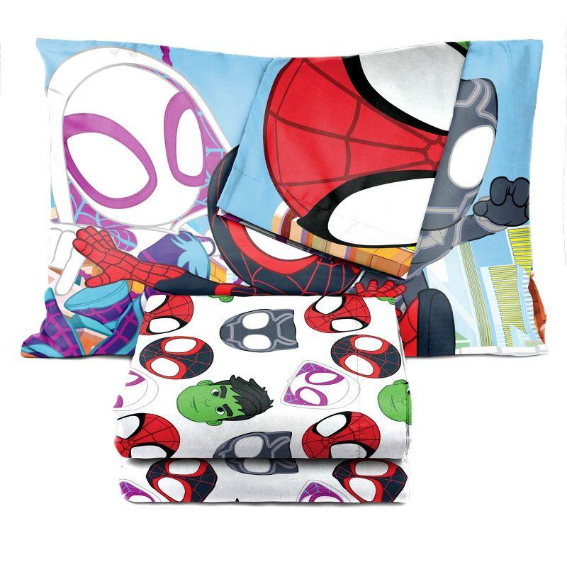 Sunny Side Up Spidey & His Amazing Friends Twin Sheet Set