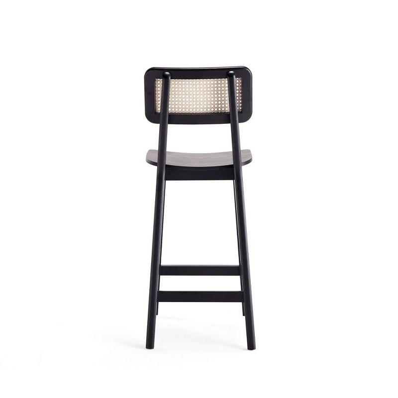 Versailles Wood Counter Height Barstool - Manhattan Comfort