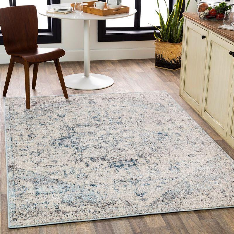 Mark & Day Isere 5'2"x7' Rectangle Woven Indoor Area Rugs Ivory