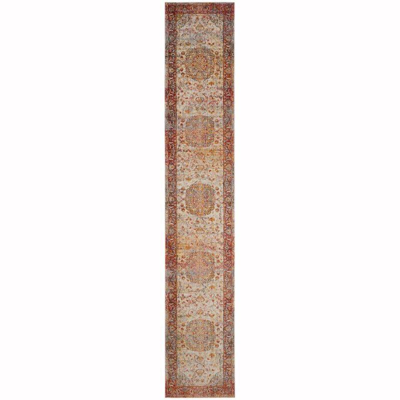 Vintage Persian VTP435 Power Loomed Area Rug  - Safavieh