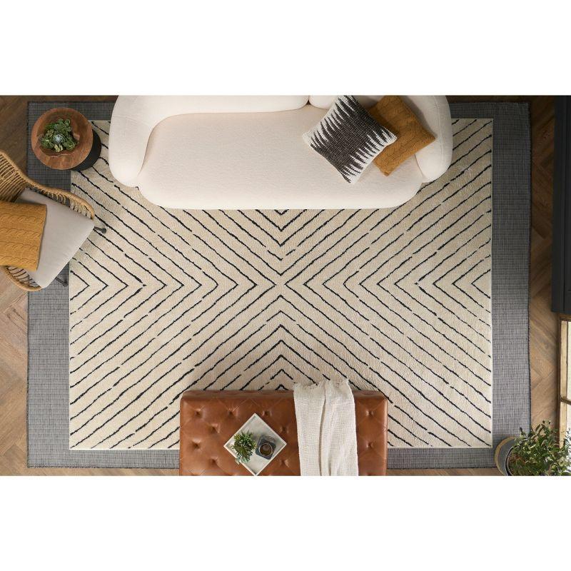Nourison Positano Indoor/outdoor Area Rug - Charcoal 10' x 14'