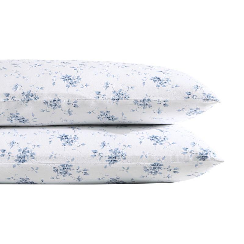 Laura Ashley Printed Cotton Sateen Pillowcase Set