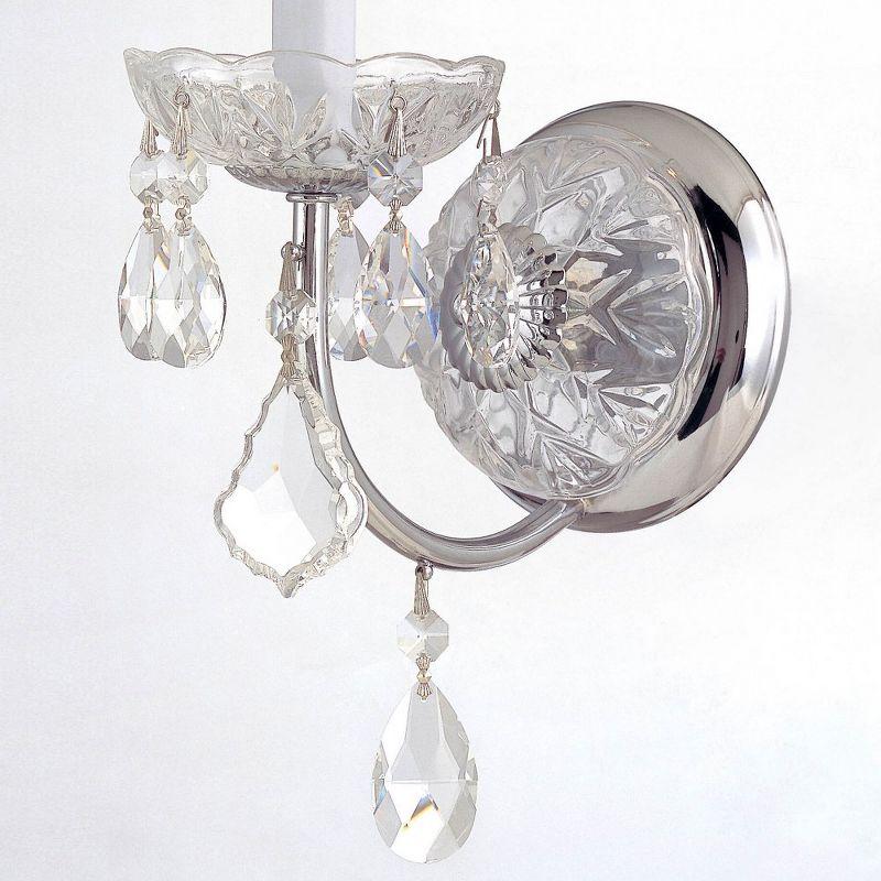 Crystorama Lighting Imperial 1 - Light Sconce in  Polished Chrome