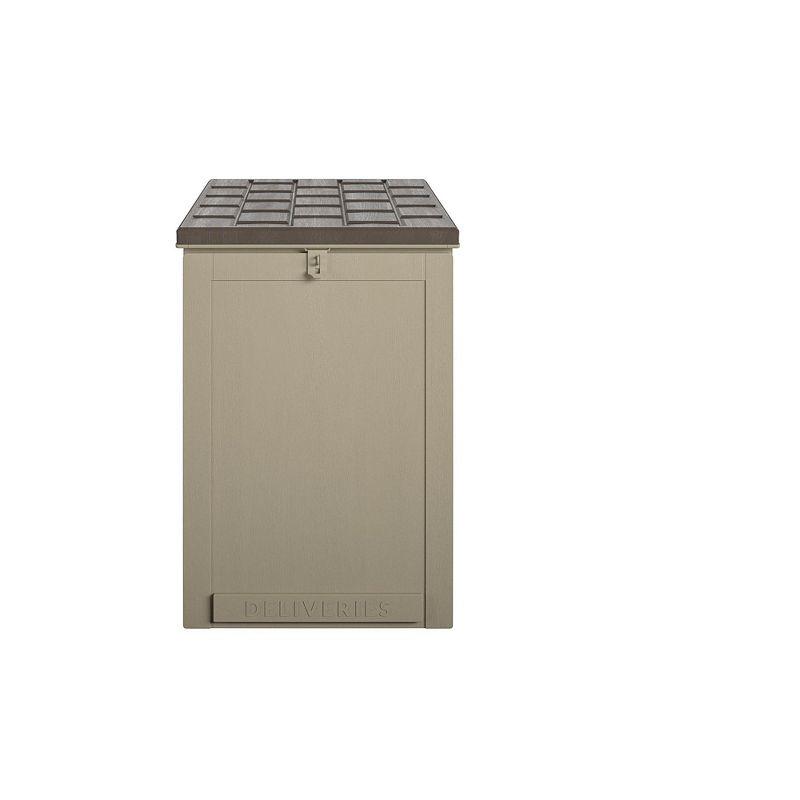 Cosco Outdoor Living BoxGuard Large Lockable Package Delivery and Storage Box 6.3 cubic ft