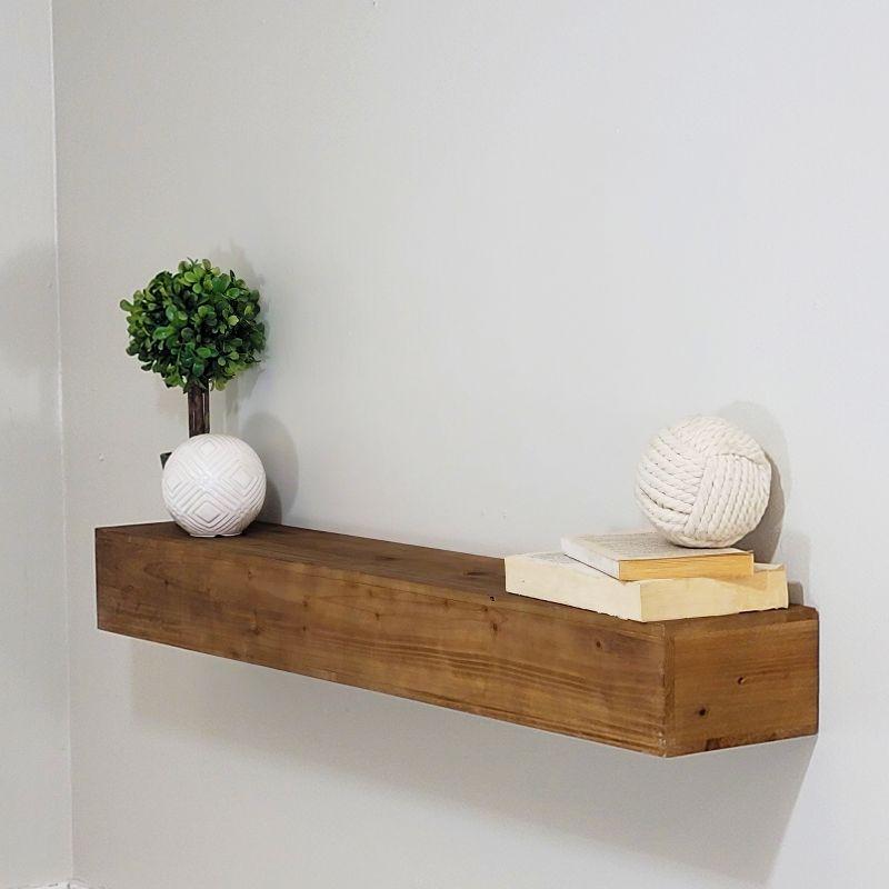 VIP Wood 36 in. Green Sturdy Floating Shelf