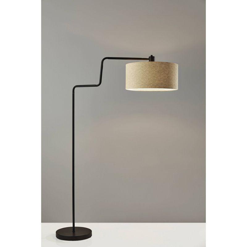 Wenham 57'' Swing Arm Floor Lamp