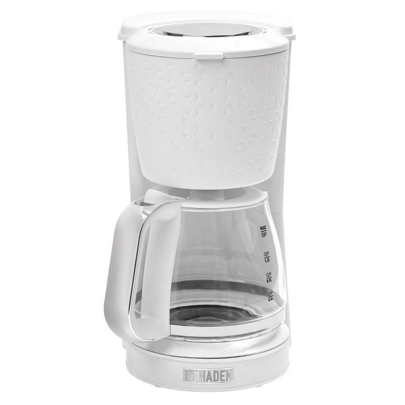 HADEN Starbeck White Drip Coffee Maker