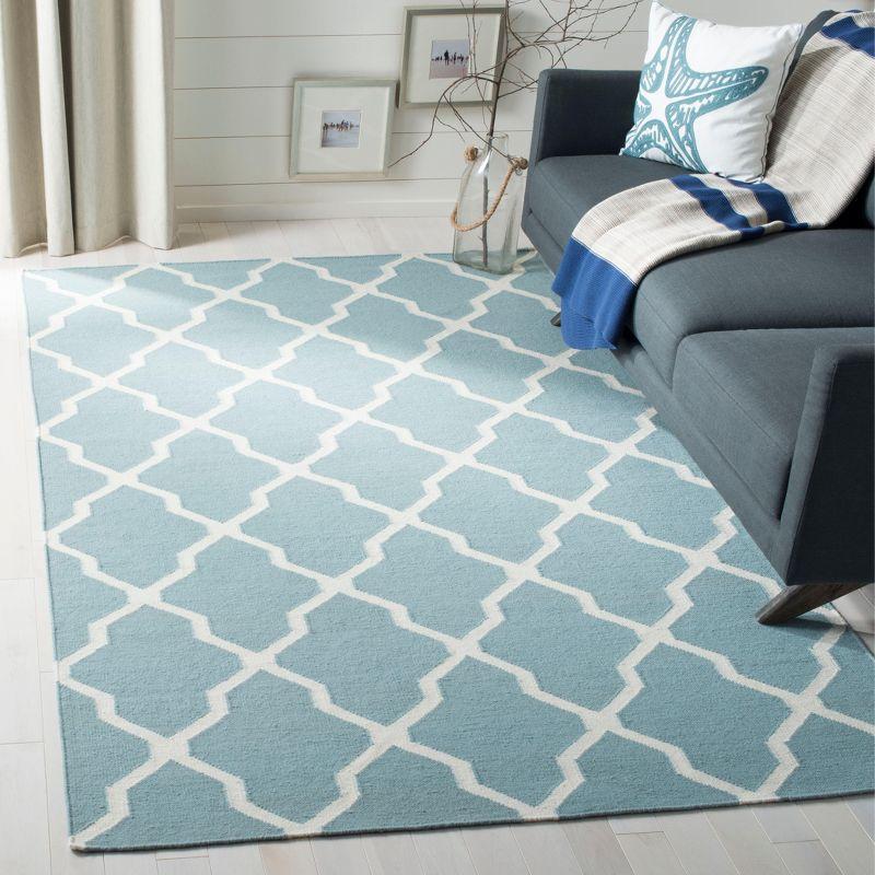 Dhurrie Flatweave Geometric Rug