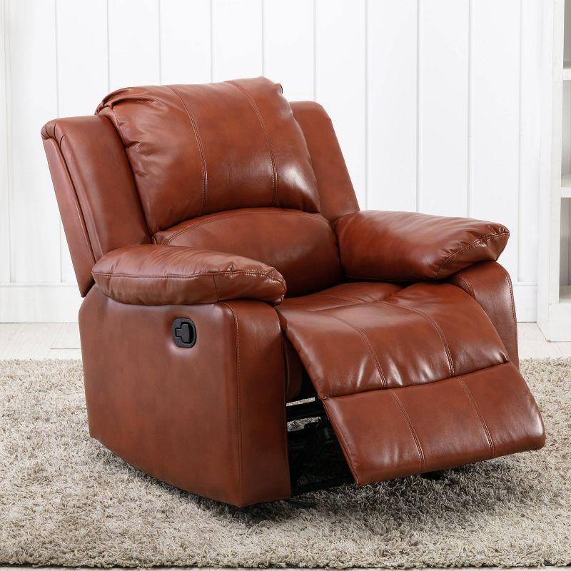 Charlotte Leather Gel Recliner