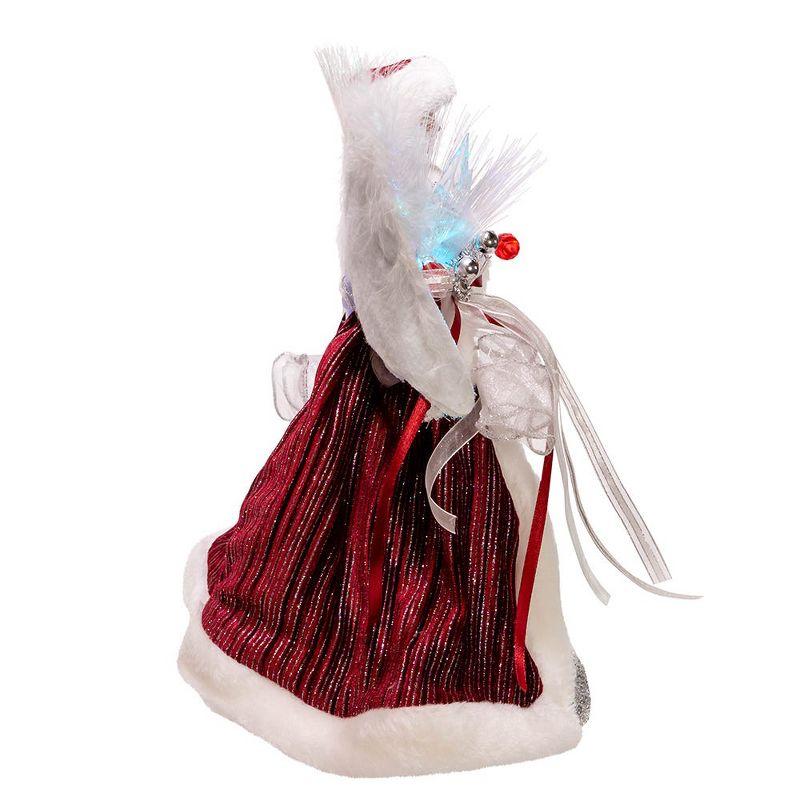 Angel Tree Topper with Fiberoptic LED Lights