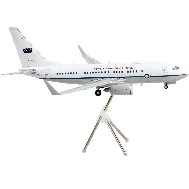 Boeing 737-700 Transport Aircraft "Royal Australian Air Force - A36-001" White & Gray 1/200 Diecast Model Airplane by GeminiJets