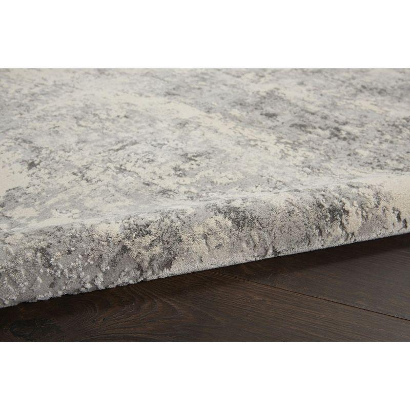Nourison Rustic Textures Modern Indoor Area Rug Grey/Beige 3'11" x 5'11"