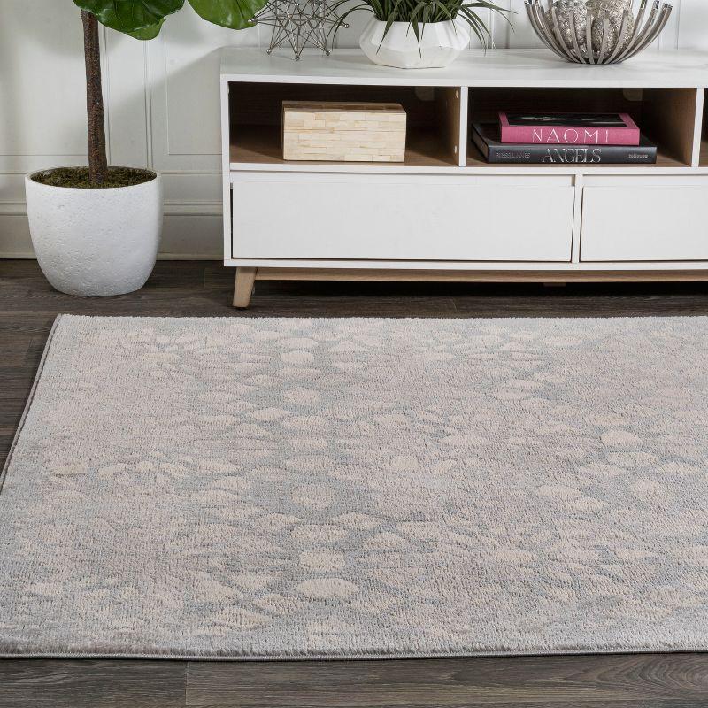 Roma Ornate Geometric Tile Area Rug  - JONATHAN Y