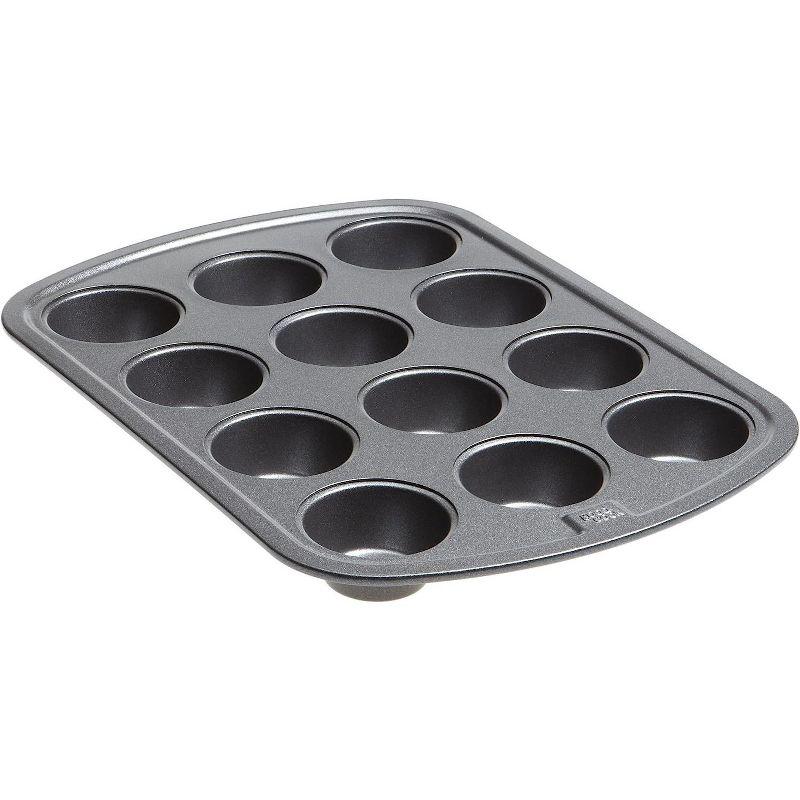 Non-Stick 12-Cup Mini Round Muffin Pan