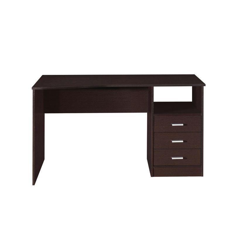 Classic Computer Desk with Multiple Drawers - Techni Mobili