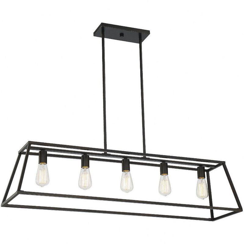 Clare 5 Light Metal Dimmable Kitchen Island Chandelier