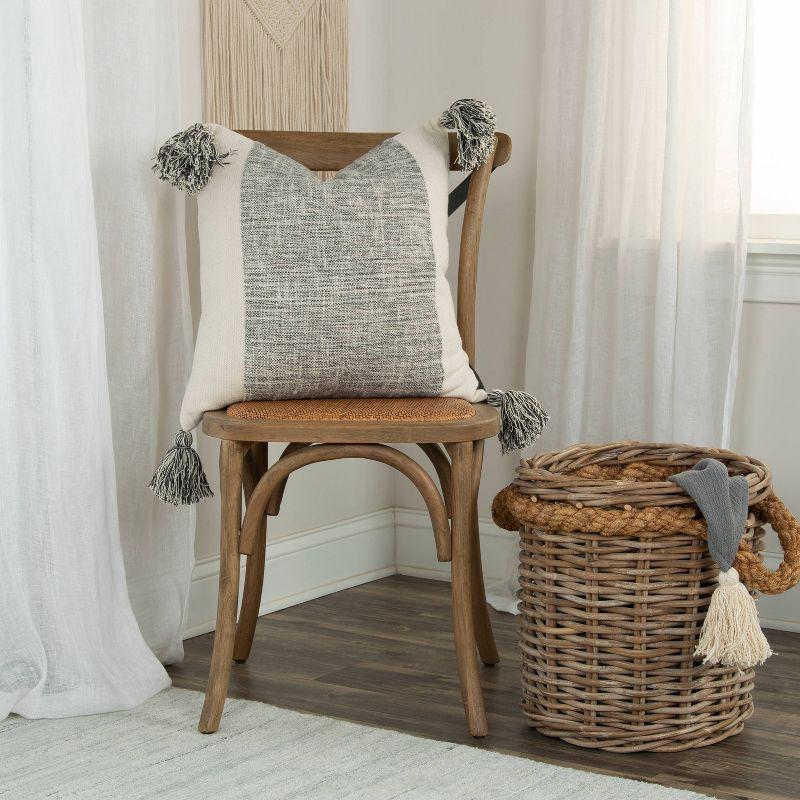 Donny Osmond Home Square Cotton Pillow Cover & Insert