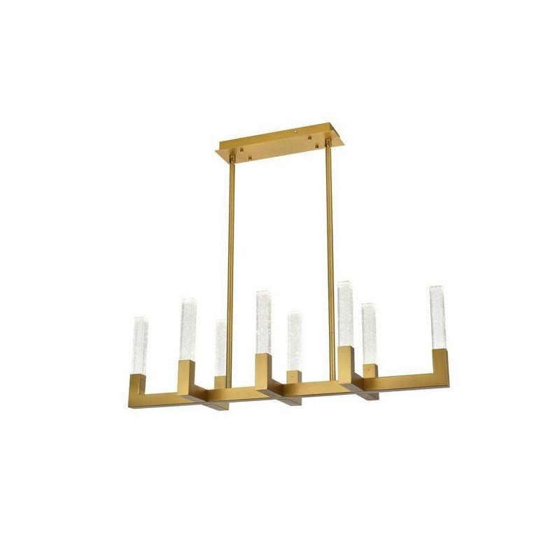 Elegant Lighting Noemi 8 - Light Pendant in  Satin Gold