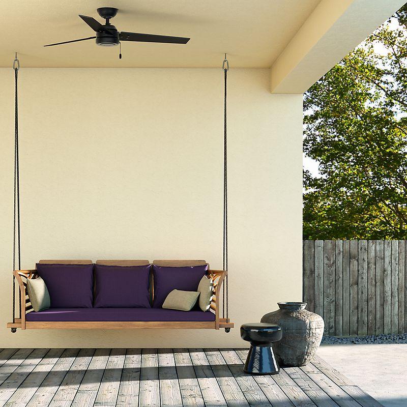 52" Cassius 3 - Blade Outdoor Standard Ceiling Fan with Pull Chain