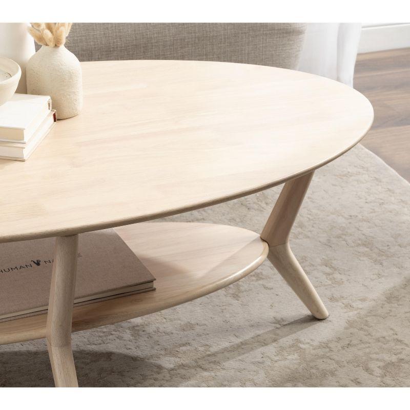 Kate and Laurel Nylah Oval Coffee Table