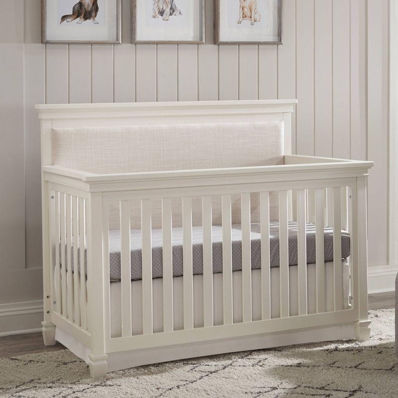 Darlington 4-in-1 Convertible Upholstered Crib