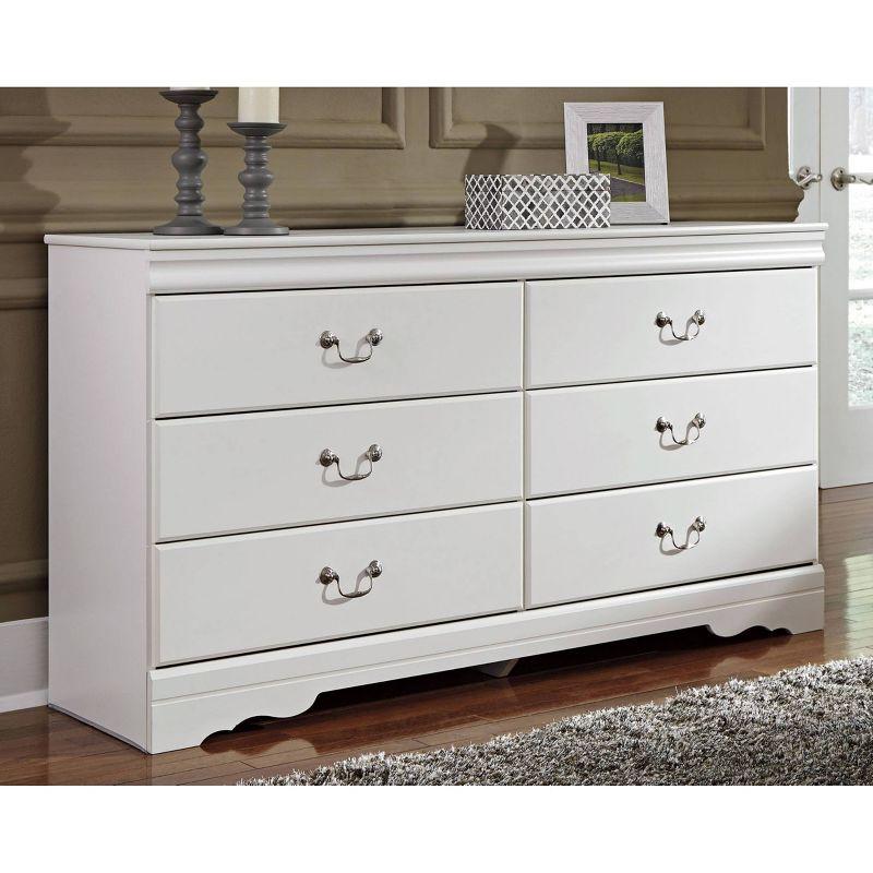 Anarasia Dresser White - Signature Design by Ashley